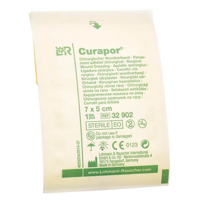 CURAPOR Chirurgisch Wundverband 7x5cm st 5 Stk