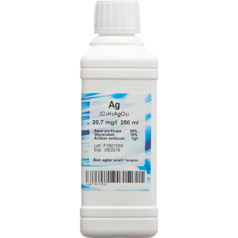 OLIGOPHARM Silber Lös 20.7 mg/l 250 ml