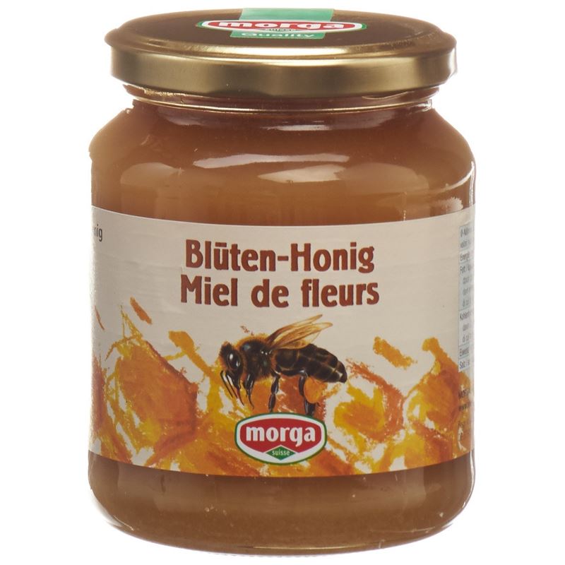 MORGA Blüten Honig Ausland Glas 500 g