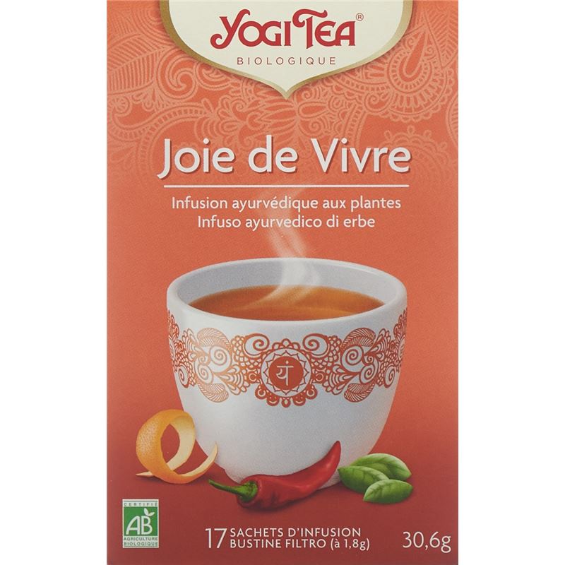 YOGI TEA Lebensfreude Tee 17 Btl 1.8 g