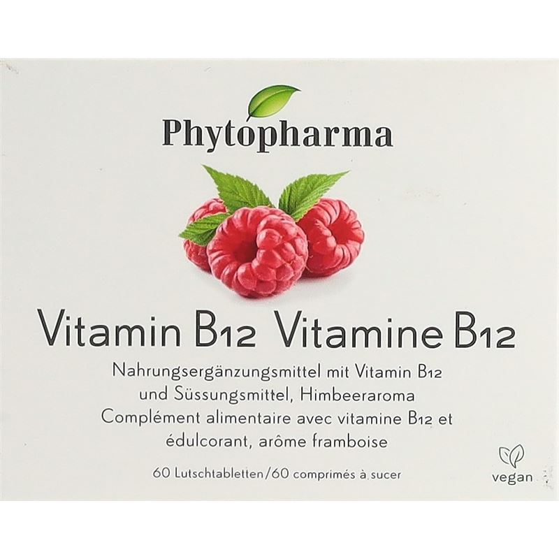 PHYTOPHARMA Vitamin B12 Lutschtabl Ds 60 Stk