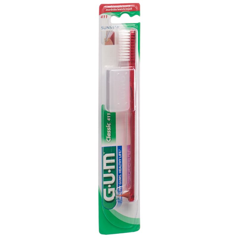 GUM SUNSTAR CLASSIC Zahnbürste full soft 4 reihig