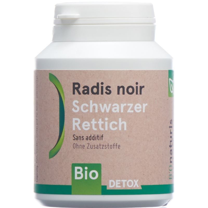 BIONATURIS Schwarz Rettich Kaps 250 mg Bio 120 Stk