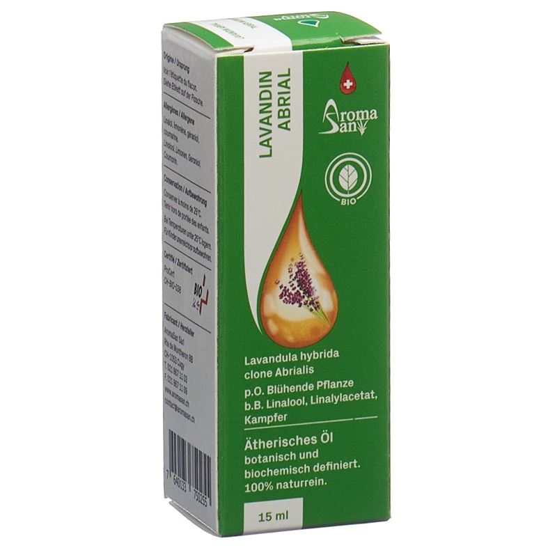 AROMASAN Lavendin Äth/Öl in Schachtel Bio 15 ml