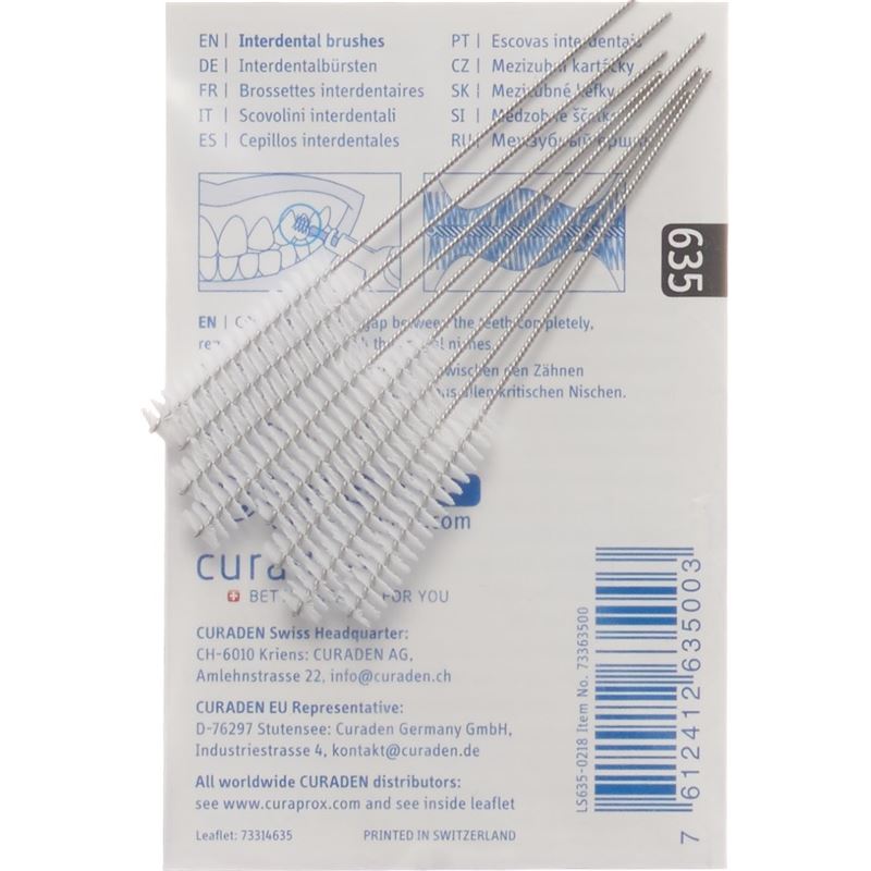 CURAPROX LS 635 Interdentalbürsten 8 Stk