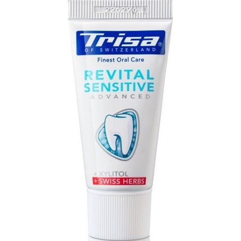 TRISA Zahnpasta Revital Sens Swiss Herbs Tb 15 ml