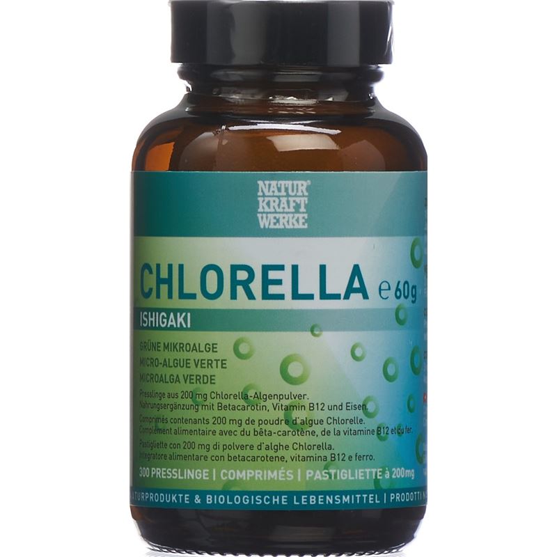 NATURKRAFTWERKE Chlorella Ishigaki Pressl 300 Stk