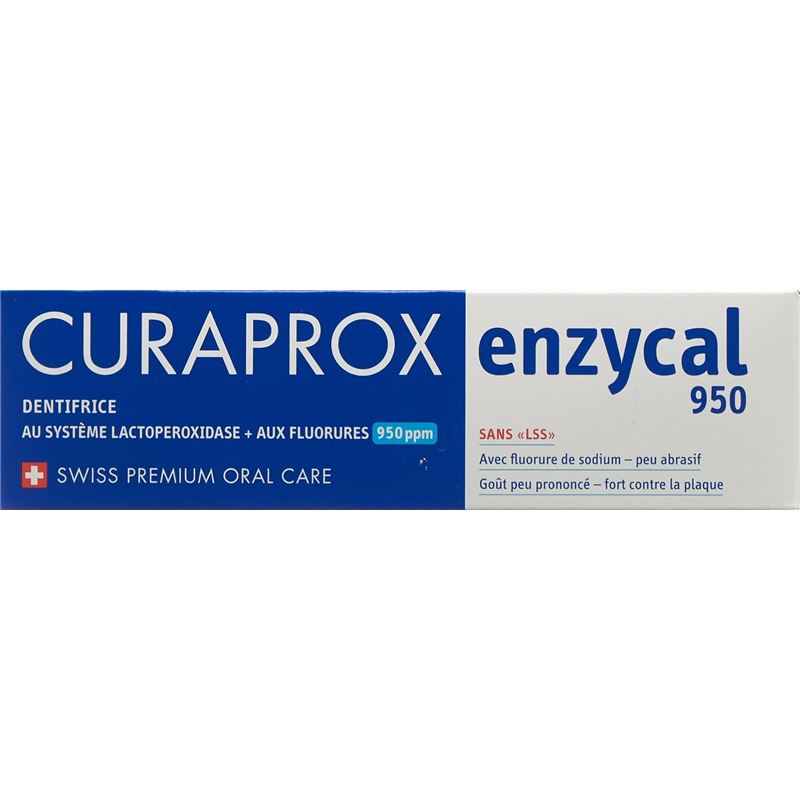 CURAPROX Enzycal 950 Zahnpasta D/F/E 75 ml