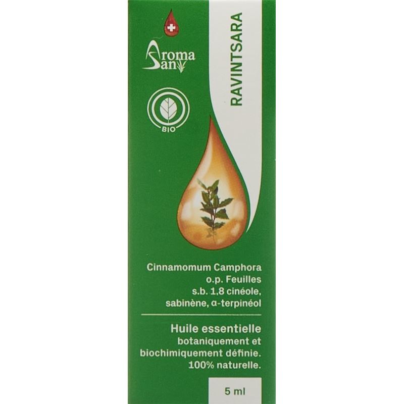 AROMASAN Ravintsara Äth/Öl in Schachtel Bio 5 ml