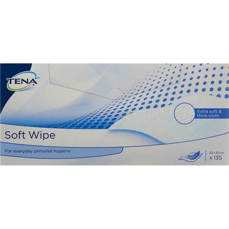 TENA Soft Wipe 30x32cm 135 Stk