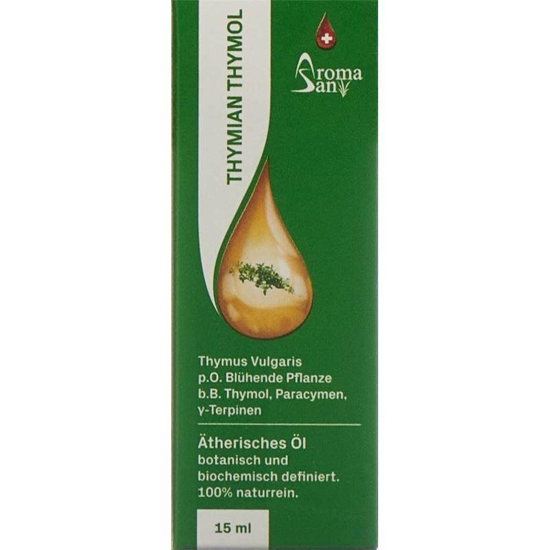 AROMASAN Thymian thymol Äth/Öl Schachtel Bio 15 ml