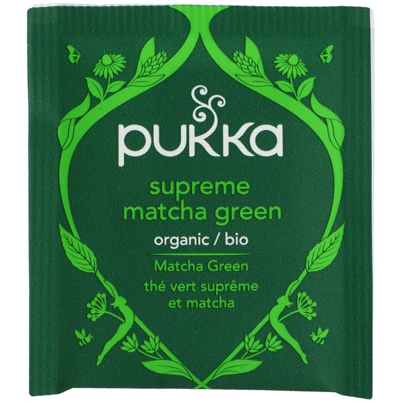 PUKKA Thé Vert Matcha Suprême Thé bio Btl 20 Stk
