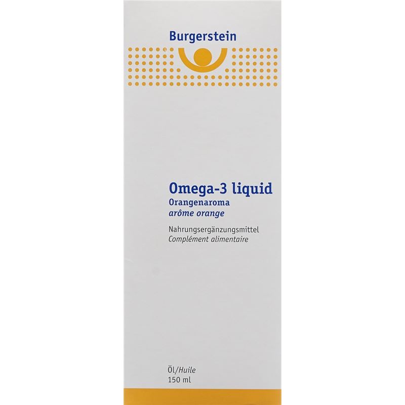 BURGERSTEIN Omega-3 liquid Fl 150 ml