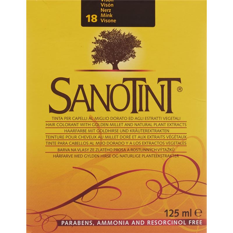 SANOTINT Haarfarbe 18 nerz