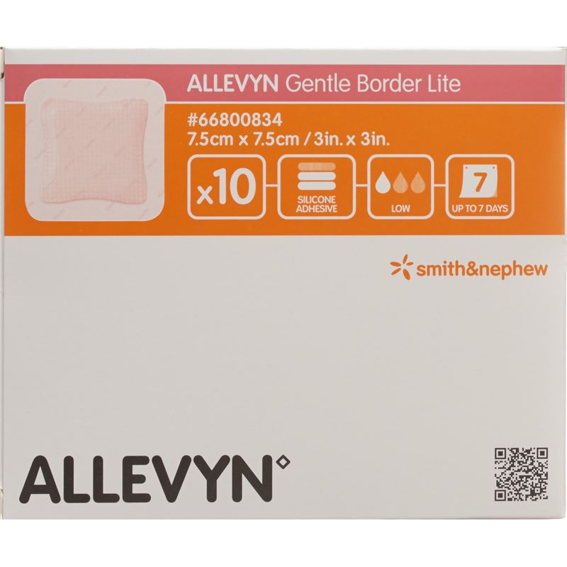ALLEVYN GB LITE 7.5x7.5cm 10 Stk