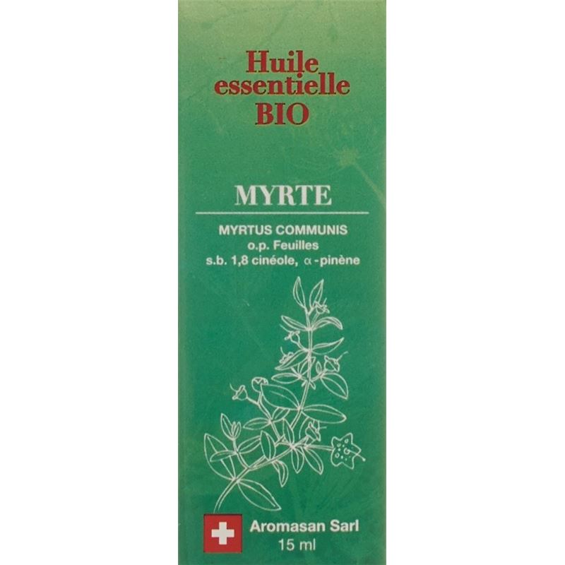 AROMASAN Myrte Äth/Öl in Schachtel Bio 15 ml