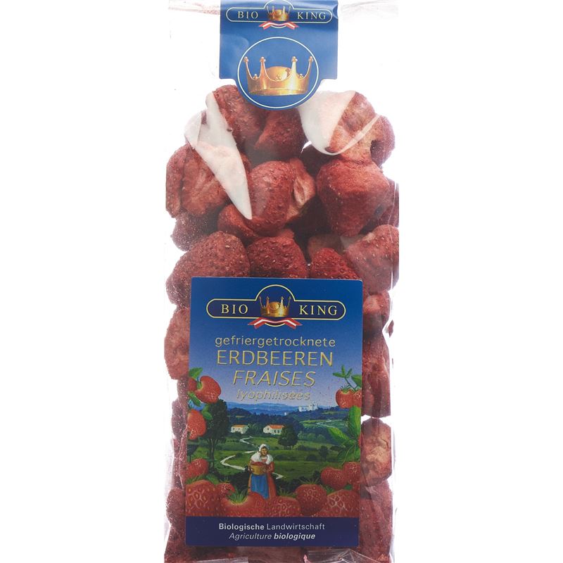 BIOKING Erdbeeren gefriergetrocknet Btl 40 g