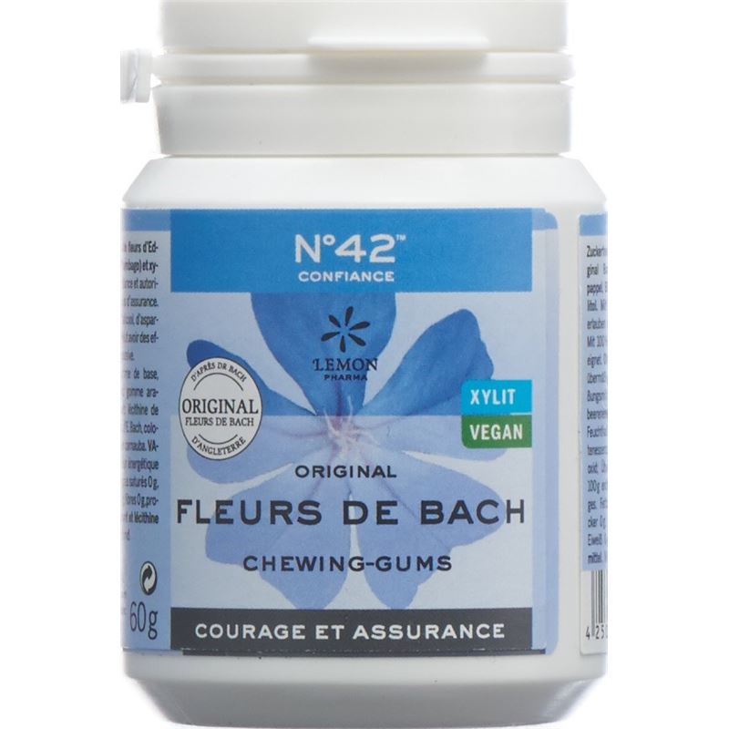 BIOLIGO Dr Bach Kaugummi Selbstvertrauen Ds 60 g