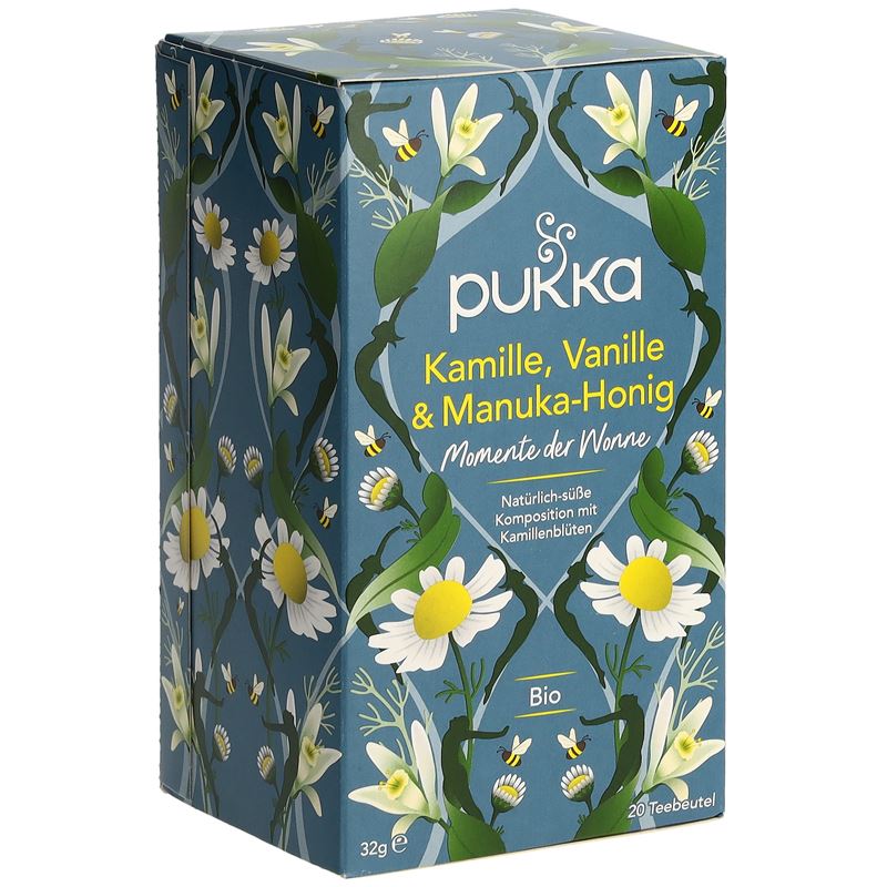 PUKKA Kamille Vanill&Manuka Hon Tee Bio Btl 20 Stk