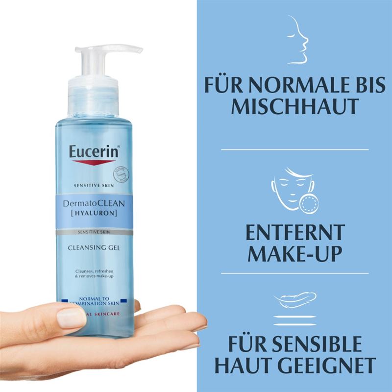 EUCERIN DermatoCLEAN Reinigungsgel erfr (n) 200 ml