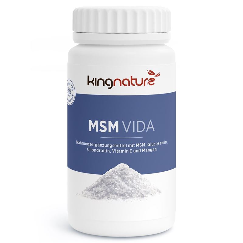 KINGNATURE MSM Vida Kaps 860 mg Ds 60 Stk