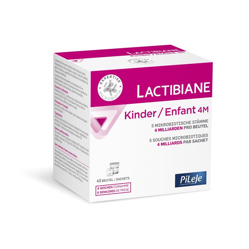 LACTIBIANE Kinder 4M Btl 45 Stk