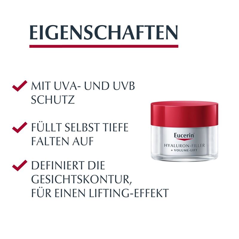 EUCERIN HYAL-FILLER+Vol-Lift Tag norm Mischh 50 ml