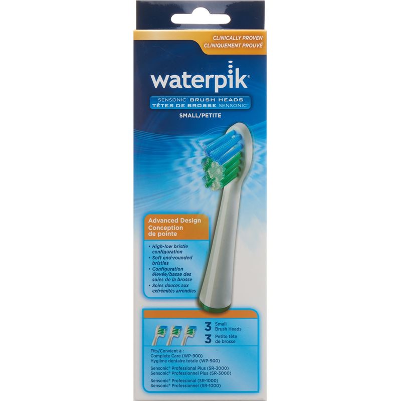 WATERPIK Aufsteckbürsten Small SRSB-3E 3 Stk