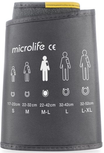 MICROLIFE Soft Manschette Oberarm M-L 22-42cm anth