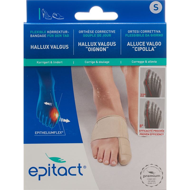 EPITACT flexible KorrBand Hallux TAG S 20-21.5cm