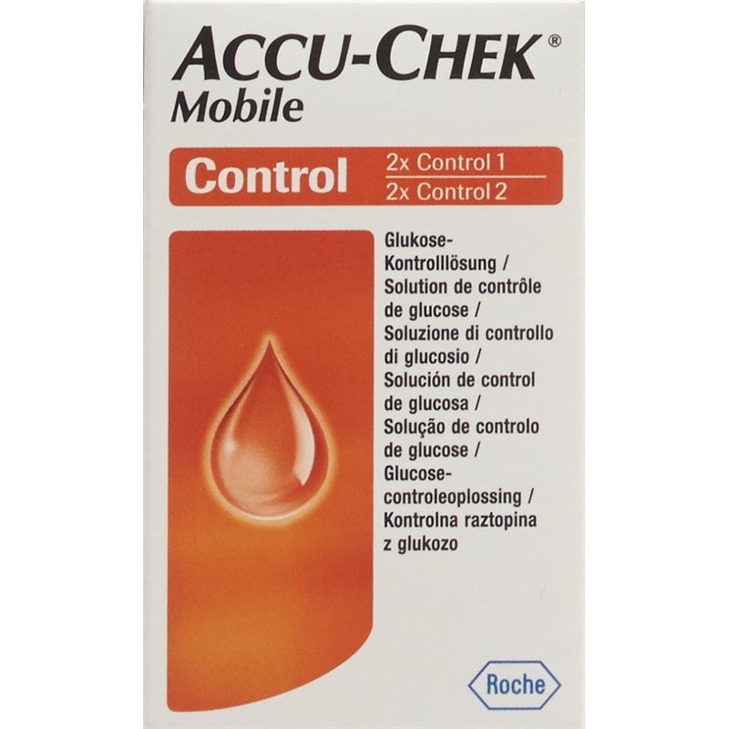 ACCU-CHEK MOBILE Kontroll-Lösung 2x2