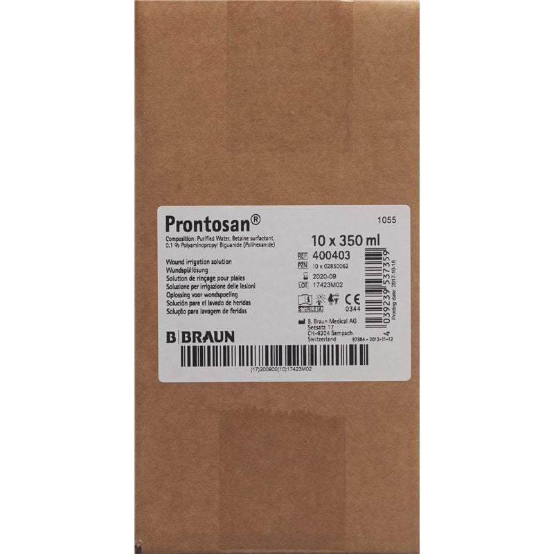 PRONTOSAN Wundspüllösung steril 10 Rundfl 350 ml