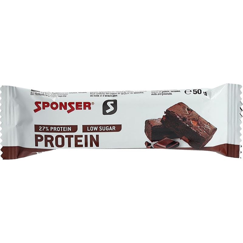 SPONSER Protein Low Carb Bar Schoko Brownie 50 g