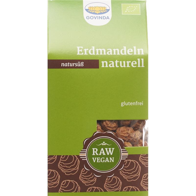 GOVINDA Erdmandeln naturell ganz Bio 250 g