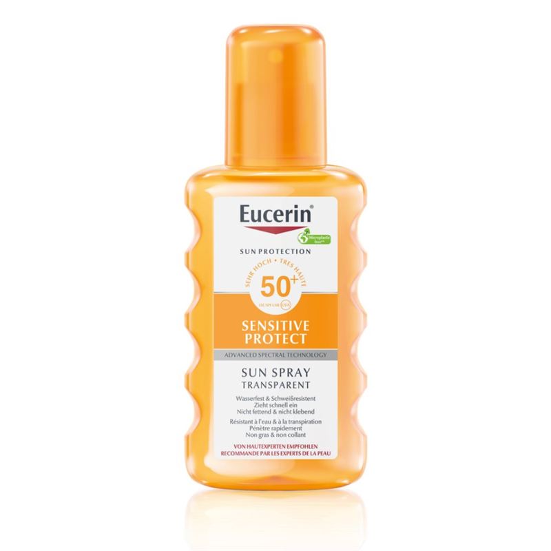 EUCERIN SUN Sens Protect Spr Trans LSF50 200 ml