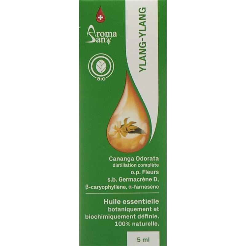 AROMASAN Ylang Ylang linal Äth/Öl Schacht Bio 5 ml