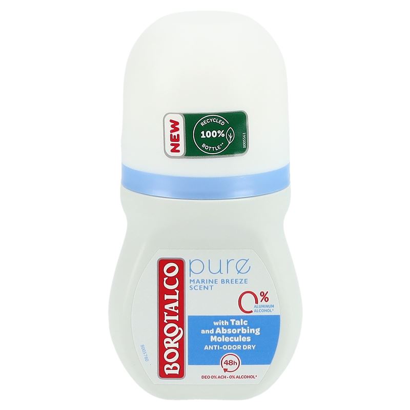 BOROTALCO Deo Pure Natural Freshne Roll-on 50 ml