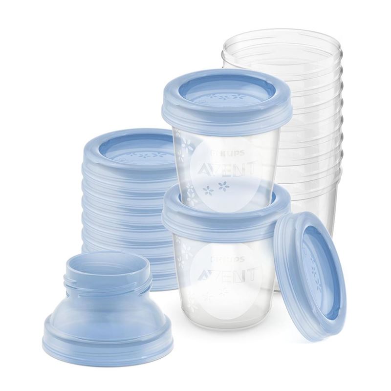 AVENT PHILIPS VIA Muttermilch Becher Set