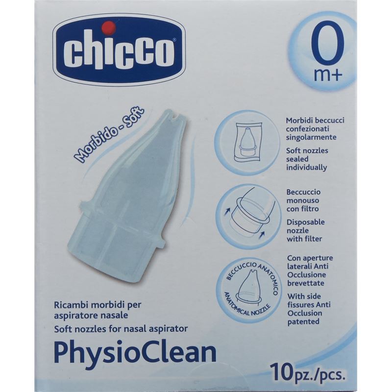CHICCO Physioclean Ersatztei Nasenschleimentfe 0m+