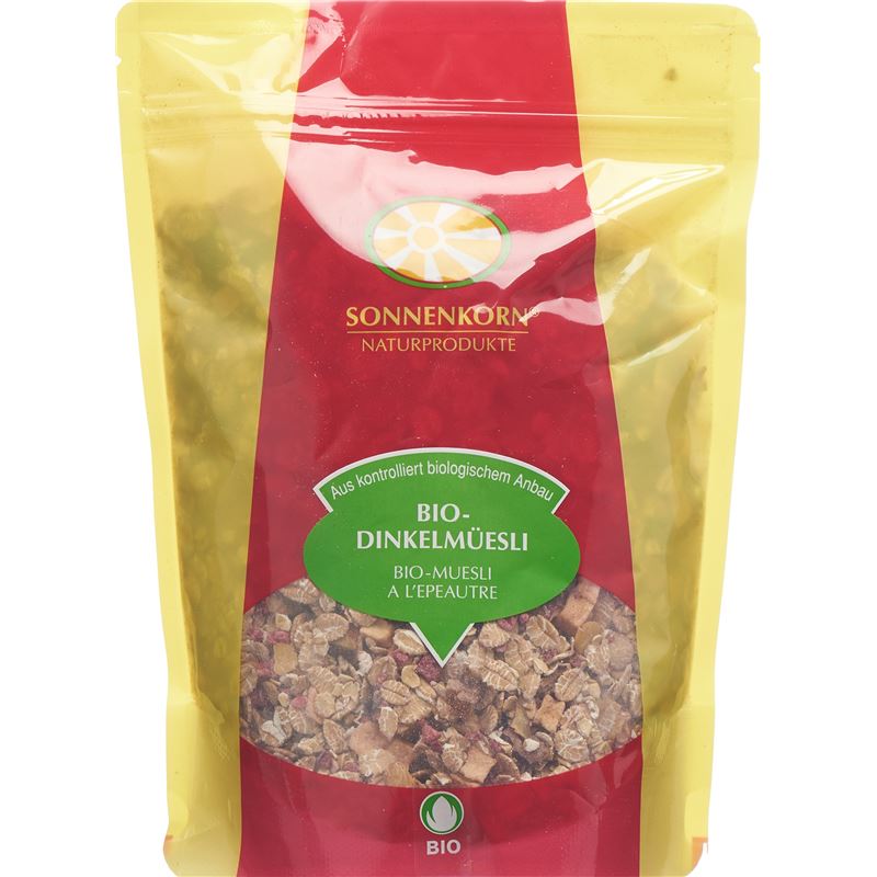 SONNENKORN Dinkelmüesli Bio Knospe 360 g