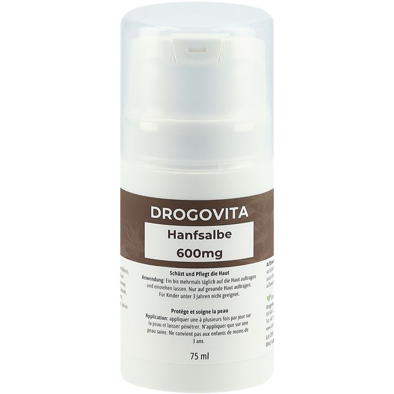 DROGOVITA Hanfsalbe 600 mg Disp 75 ml