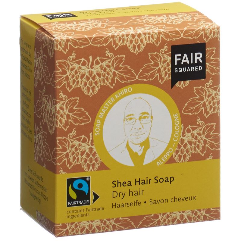 FAIR SQUARED Hair Soap Shea Dry Hair 2 x 80 g