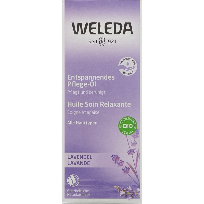 WELEDA LAVENDEL Entspannendes Pflege-Öl 100 ml