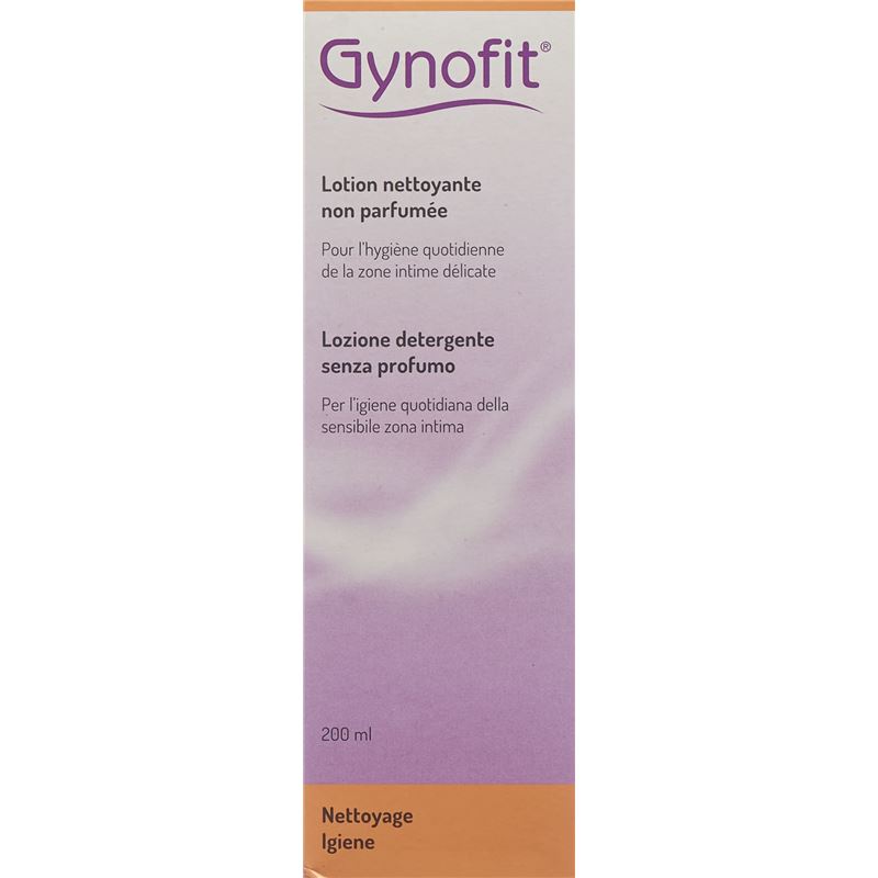 GYNOFIT Waschlotion unparfumiert 200 ml