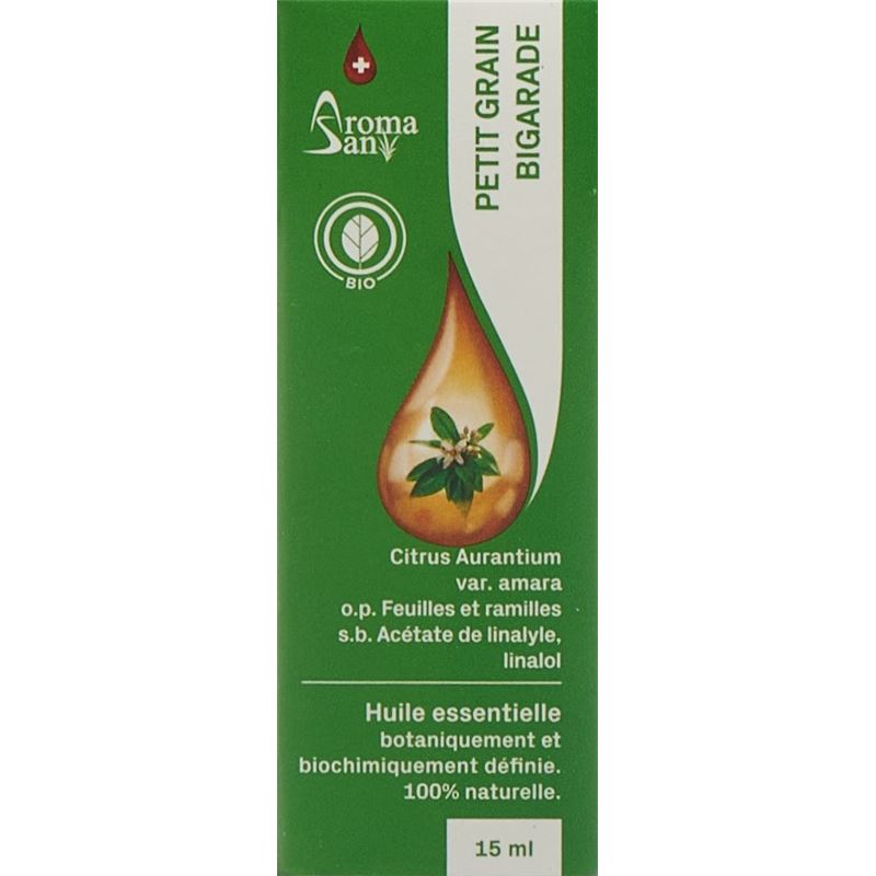 AROMASAN Bitterorange PGB Äth/Öl Schacht Bio 15 ml