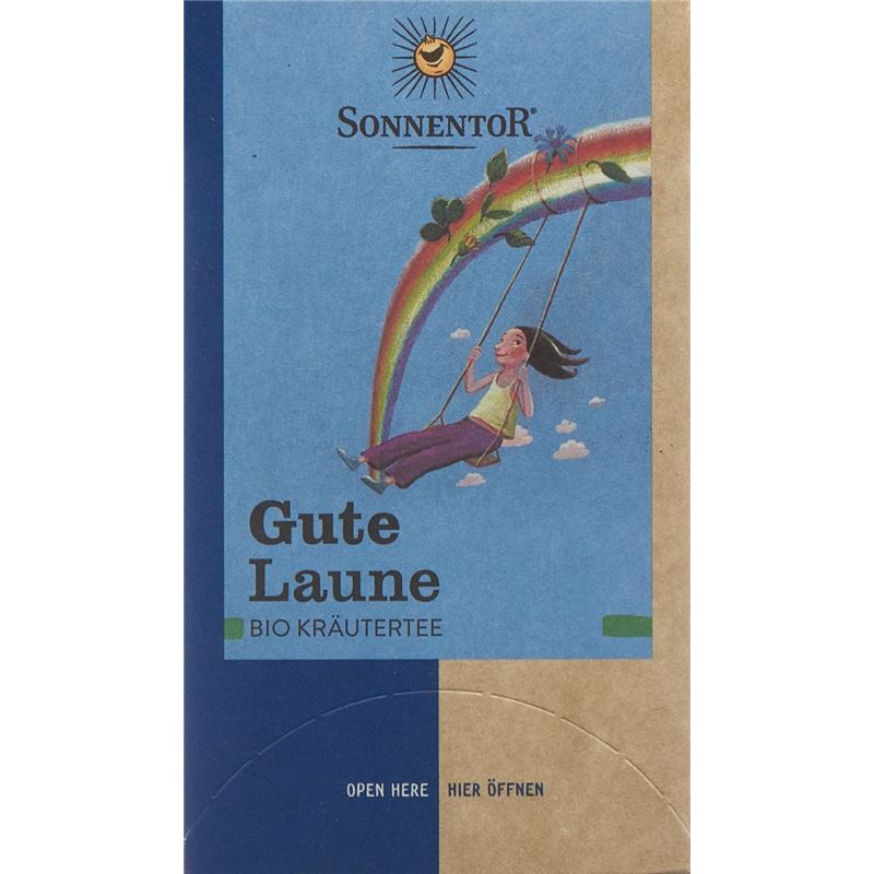 SONNENTOR Gute Laune Tee Doppelkammer 18 x 1.5 g