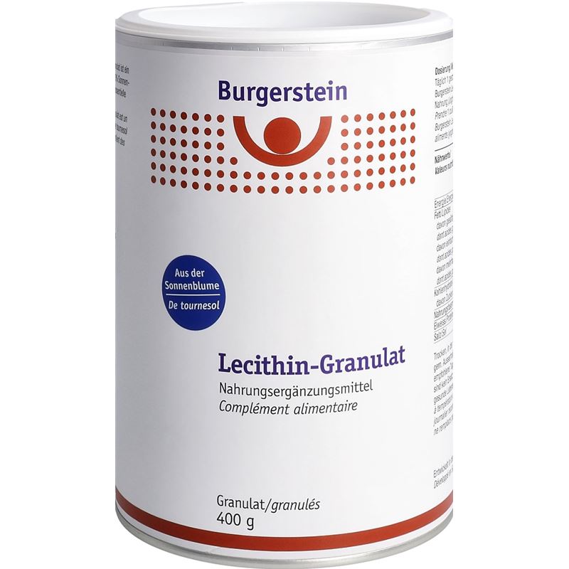 BURGERSTEIN Lecithin Granulat Ds 400 g