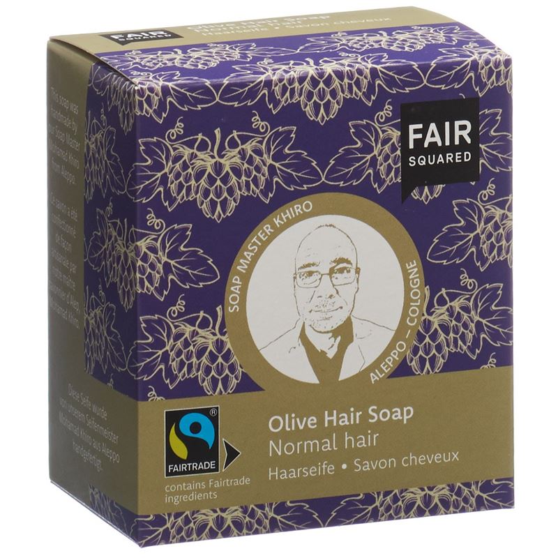 FAIR SQUARED Hair Soap Olive Normal Hair 2 x 80 g
