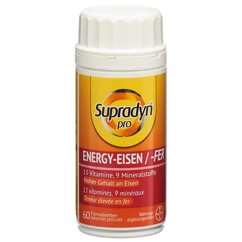 SUPRADYN energy eisen Filmtabl Ds 60 Stk