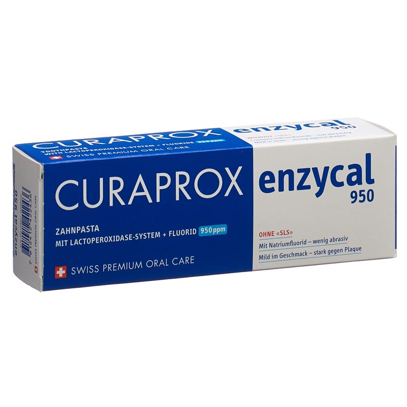 CURAPROX Enzycal 950 Zahnpasta D/F/E 75 ml